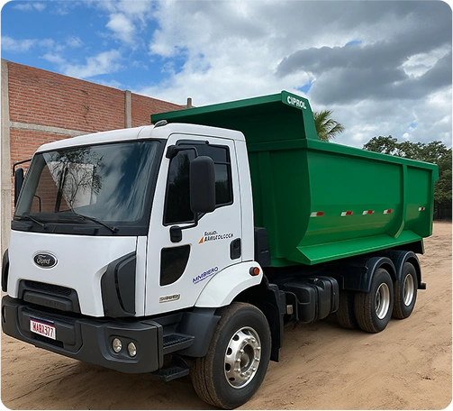 Aluguel de caminhã caçamba em Fortaleza